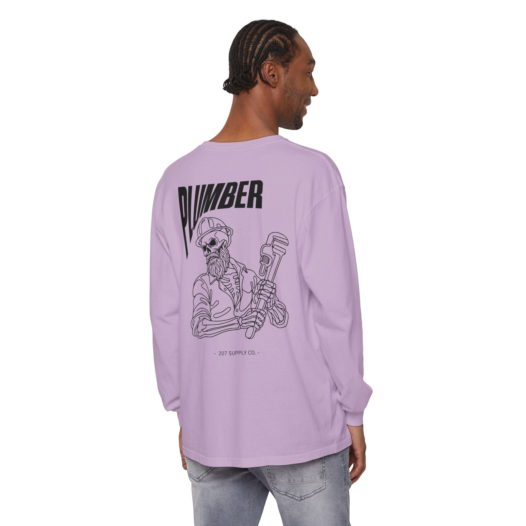 Plumber Skull Long Sleeve
