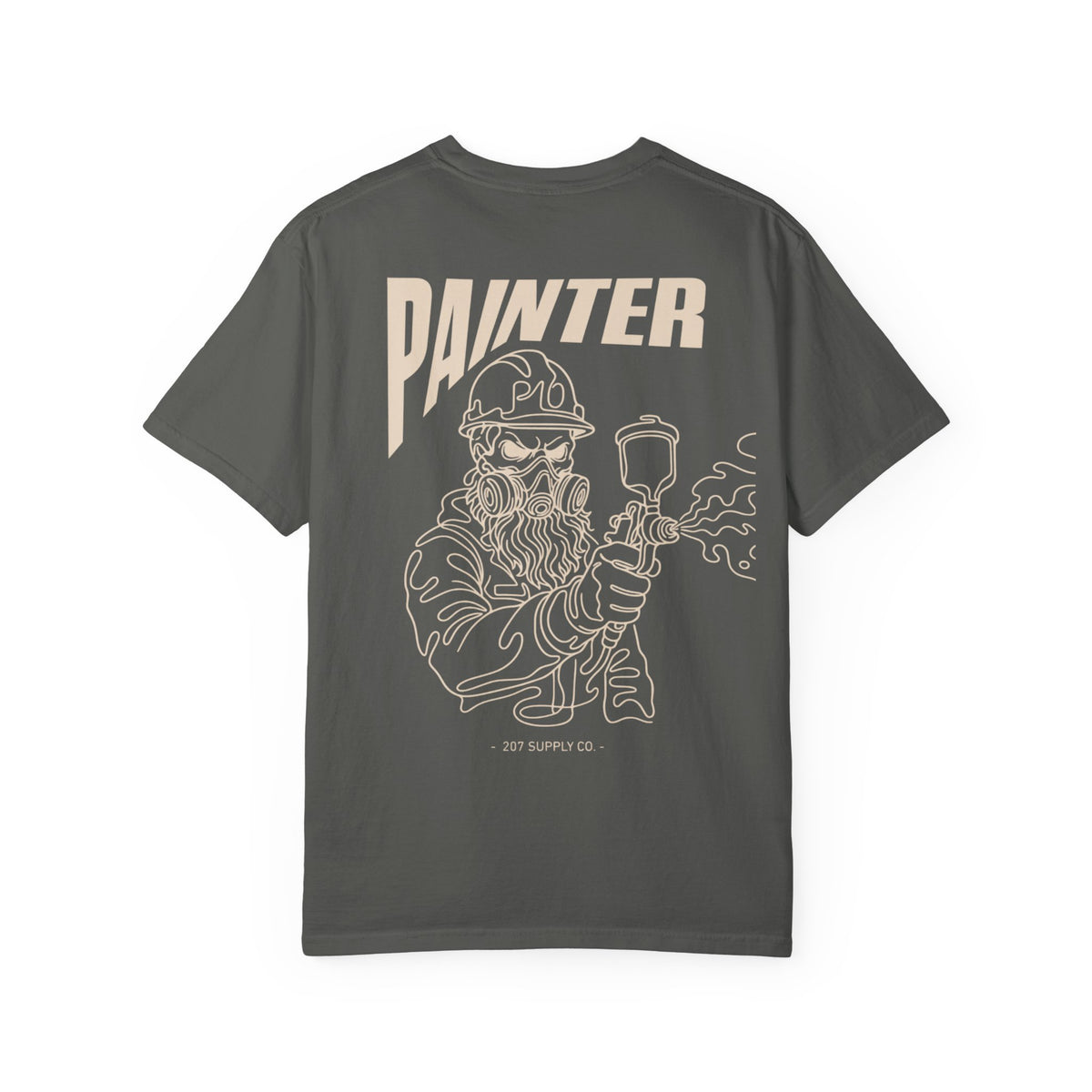 Painter Skull Tee - Dark