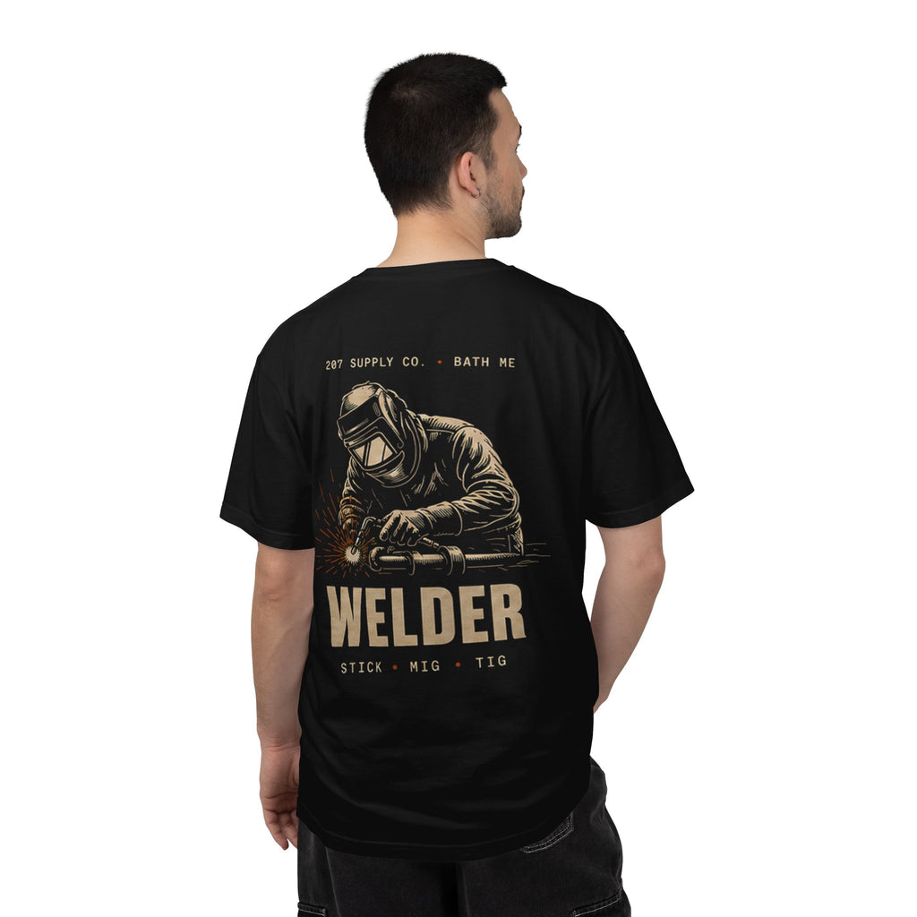 Premium Welder T-Shirt – Retro Industrial Welding Crew Tee (Stick • MIG • TIG)