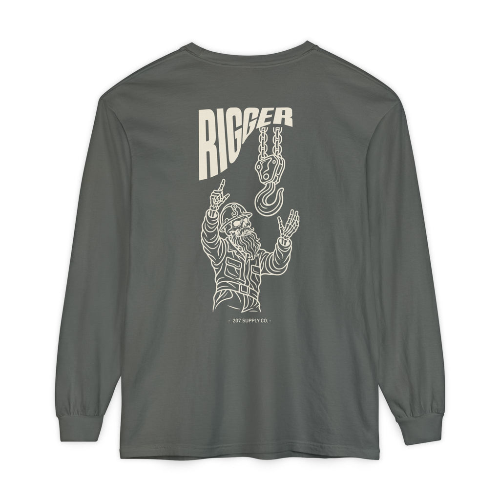 Rigger Skull Long Sleeve - Dark