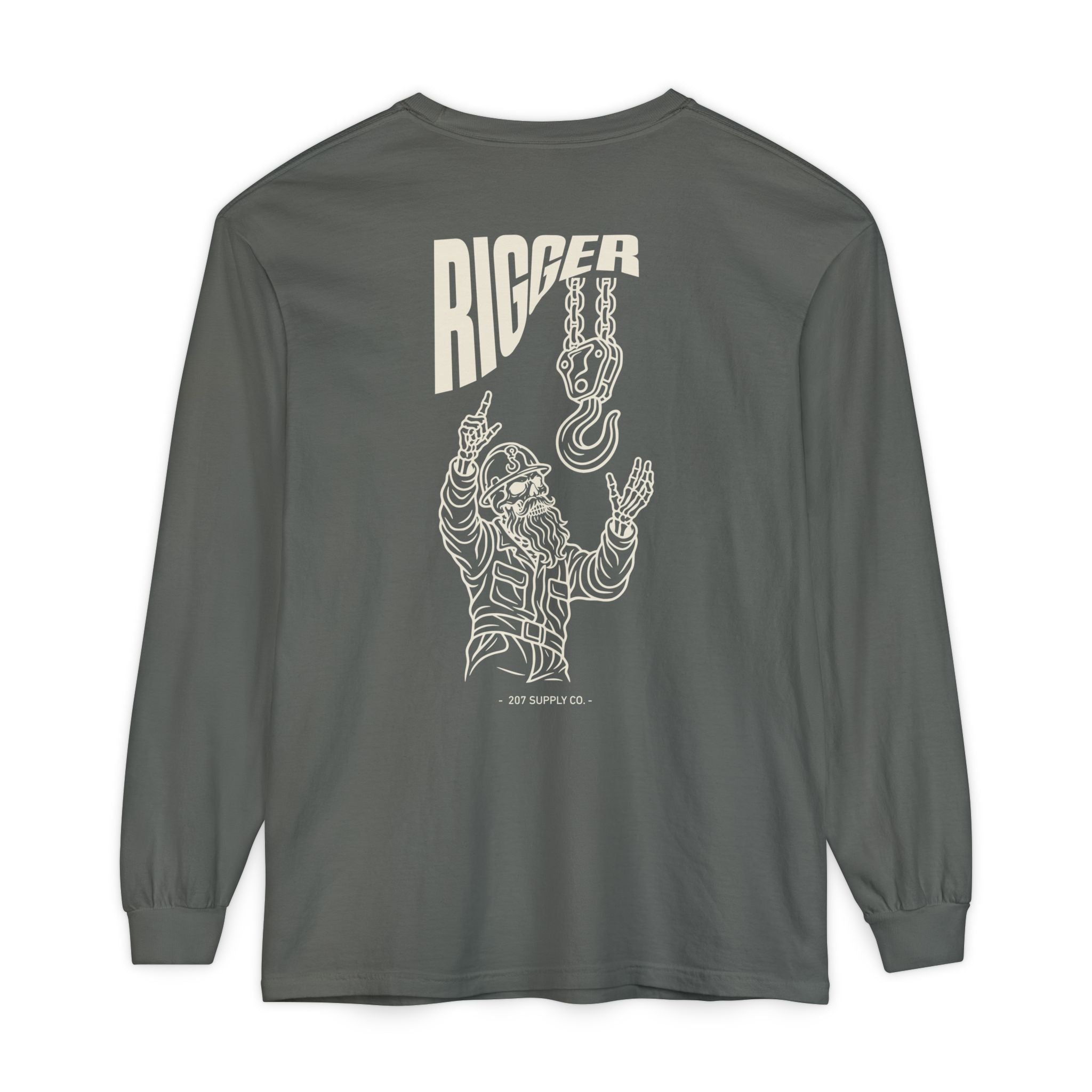 Rigger Skull Long Sleeve - Dark