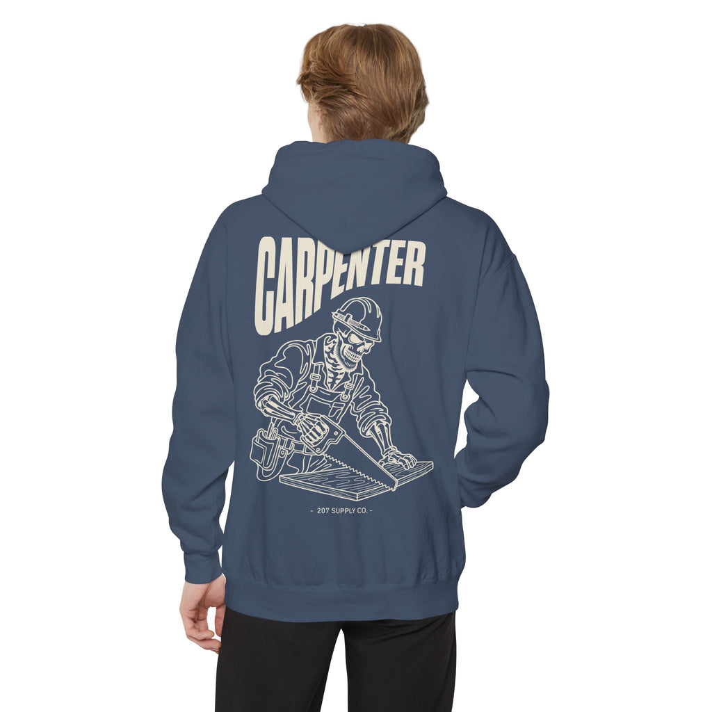Carpenter Skull Hoodie - Dark