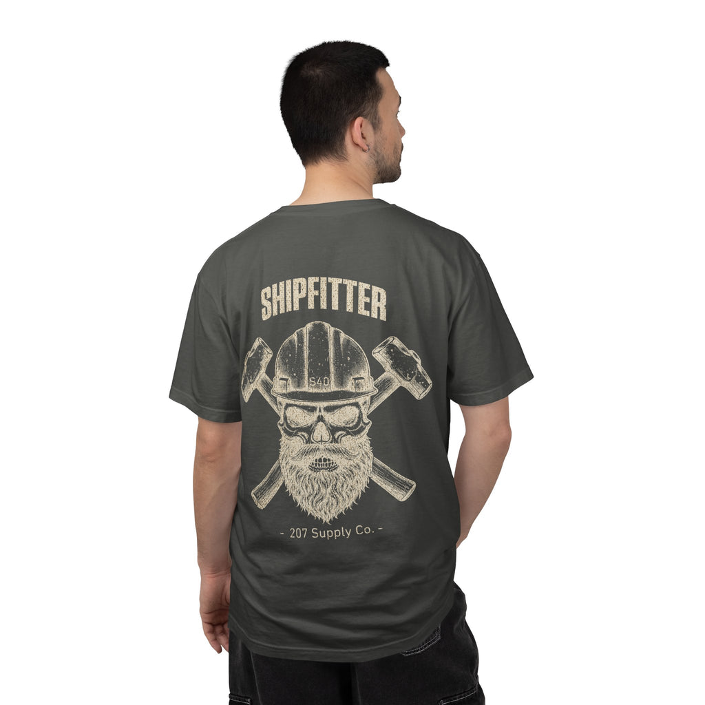 Shipfitter Skull & Hammer Tee - Dark Colors