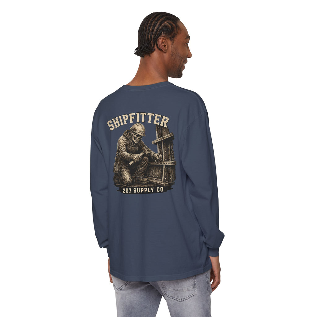 Premium Shipfitter Long Sleeve — Premium Garment-Dyed