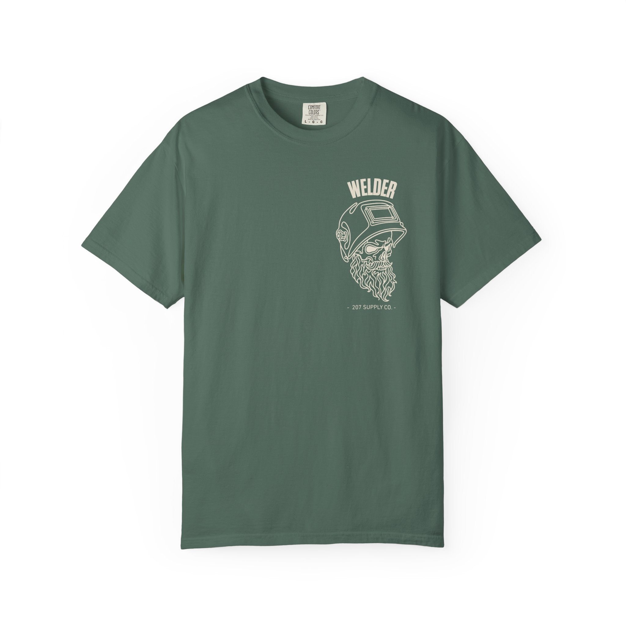 Welder Skull Tee - Dark — Blue Spruce