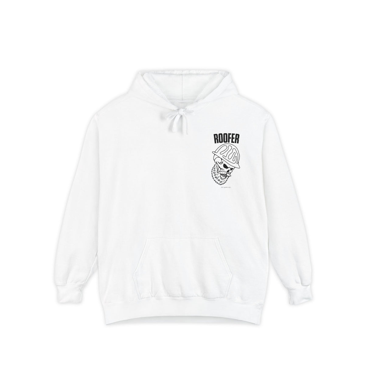 Roofer Skull Hoodie
