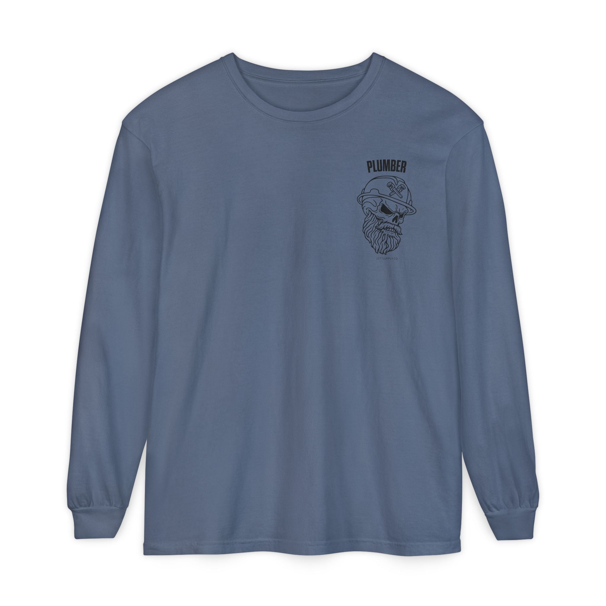 Plumber Skull Long Sleeve