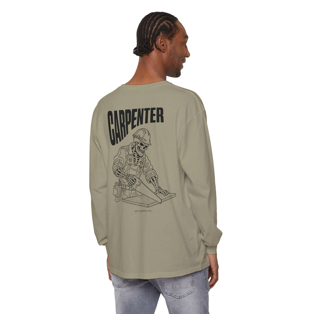 Carpenter Skull Long Sleeve Tee