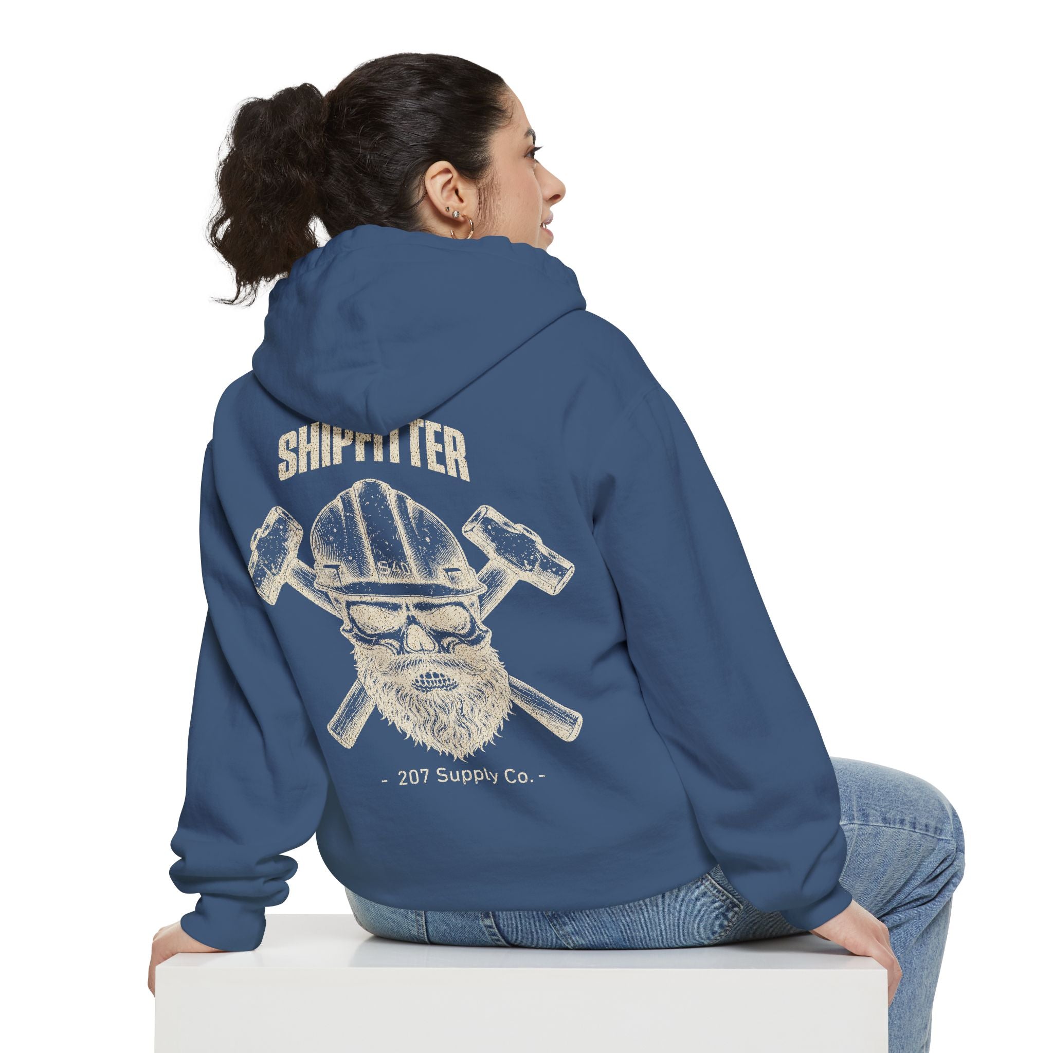 Shiftfitter Skull & Hammer Hoodie - Dark Colors