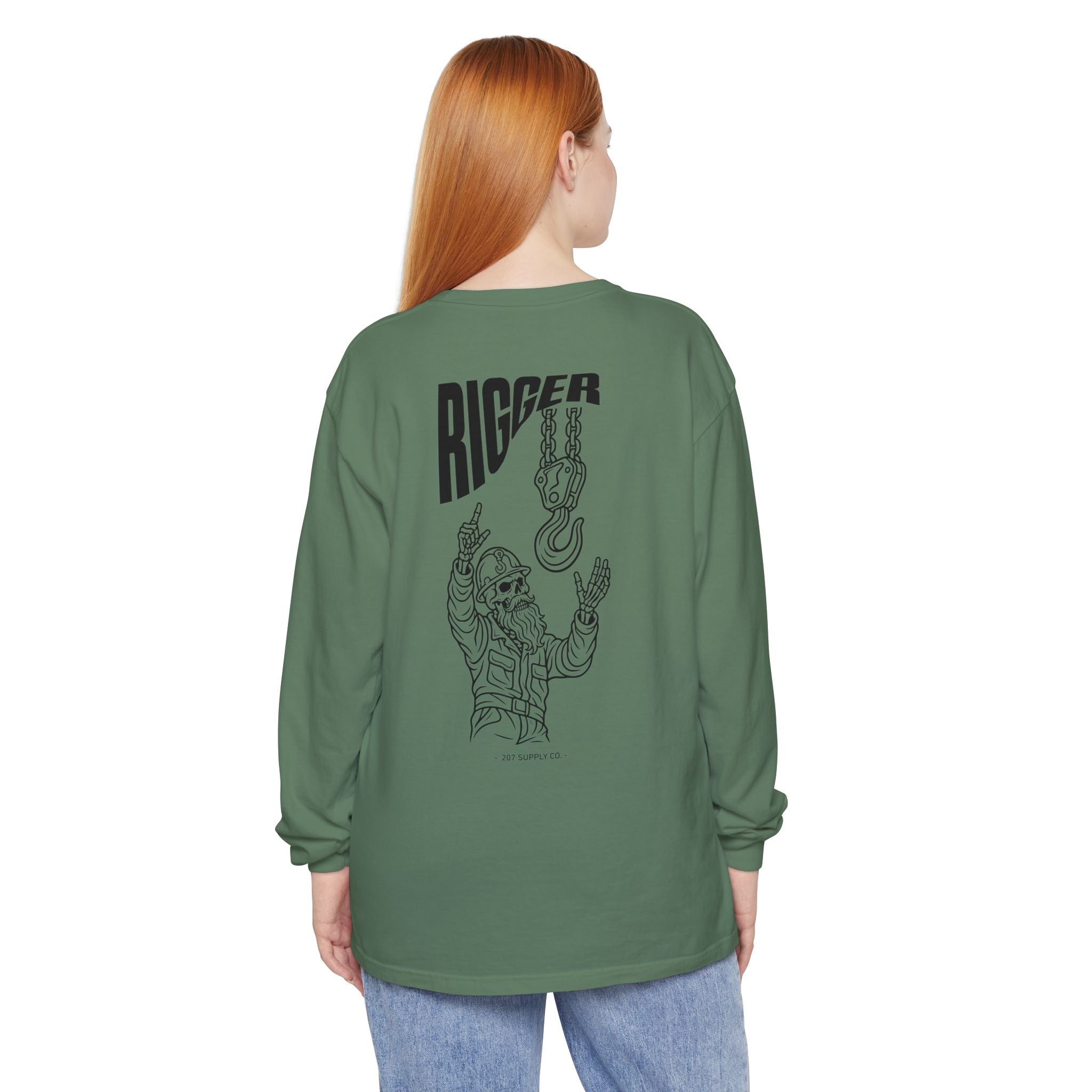Rigger Skull Long Sleeve