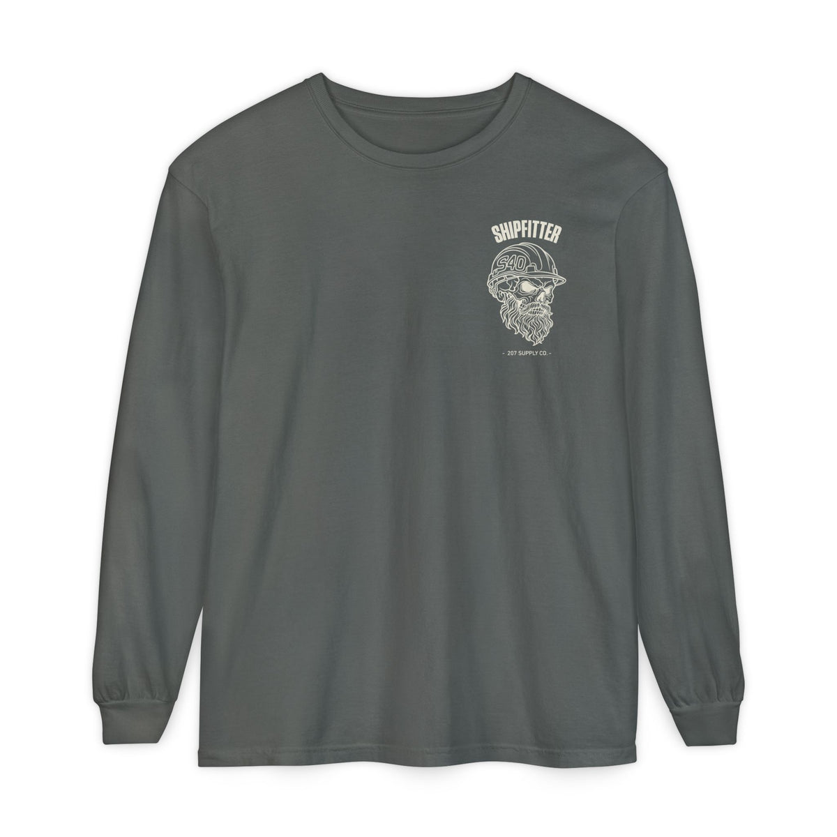 Shipfitter Skull Long Sleeve - Dark
