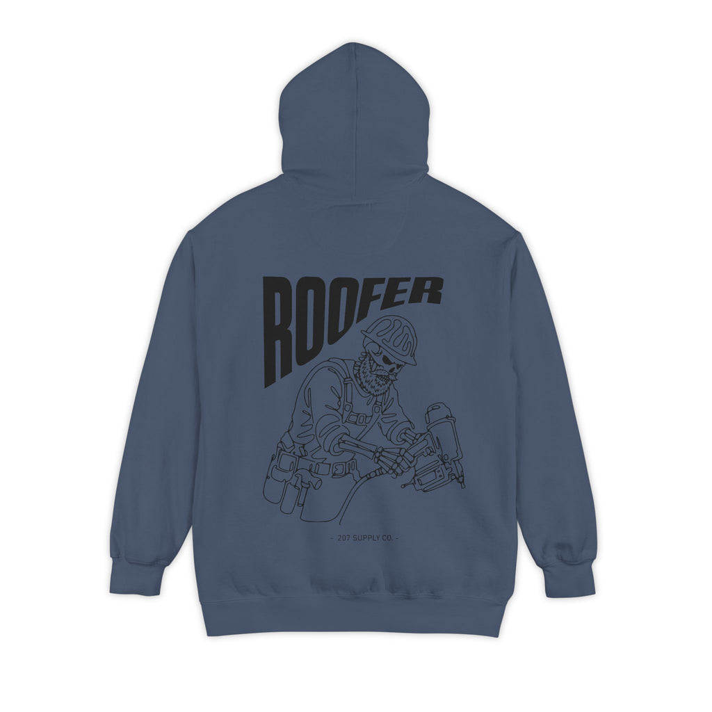 Roofer Skull Hoodie