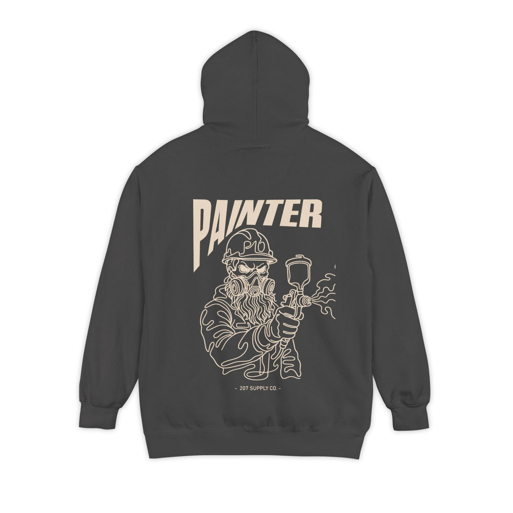 Painter Skull Hoodie - Dark