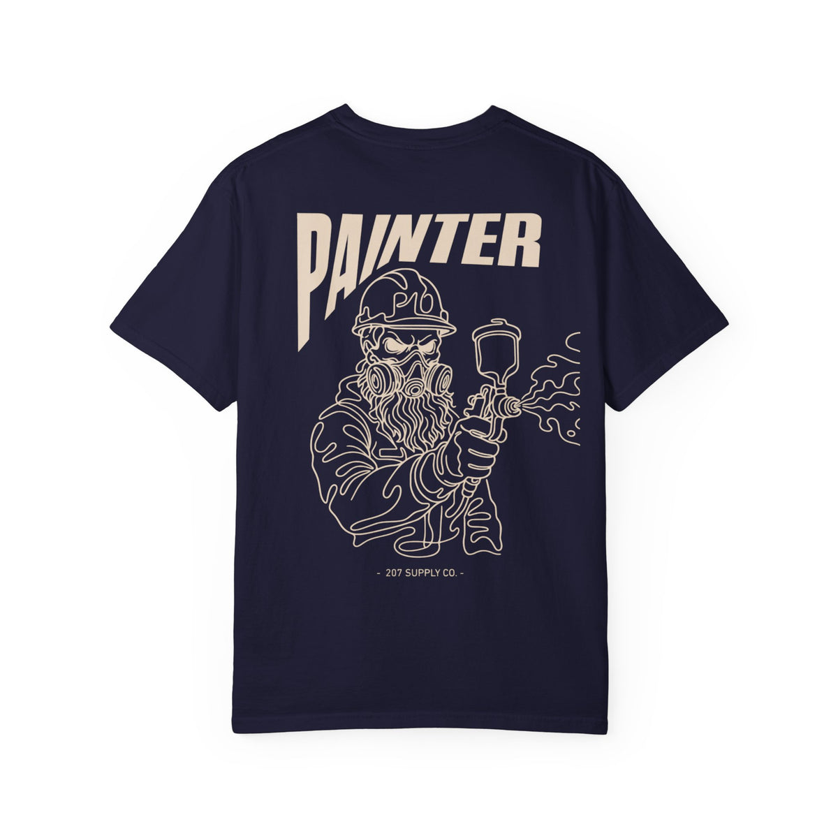 Painter Skull Tee - Dark