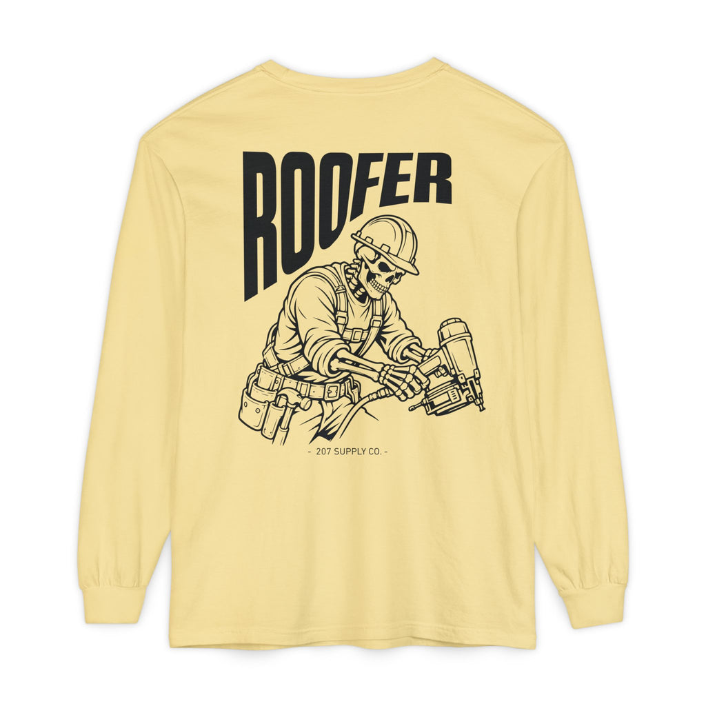 Roofer Skull Long Sleeve