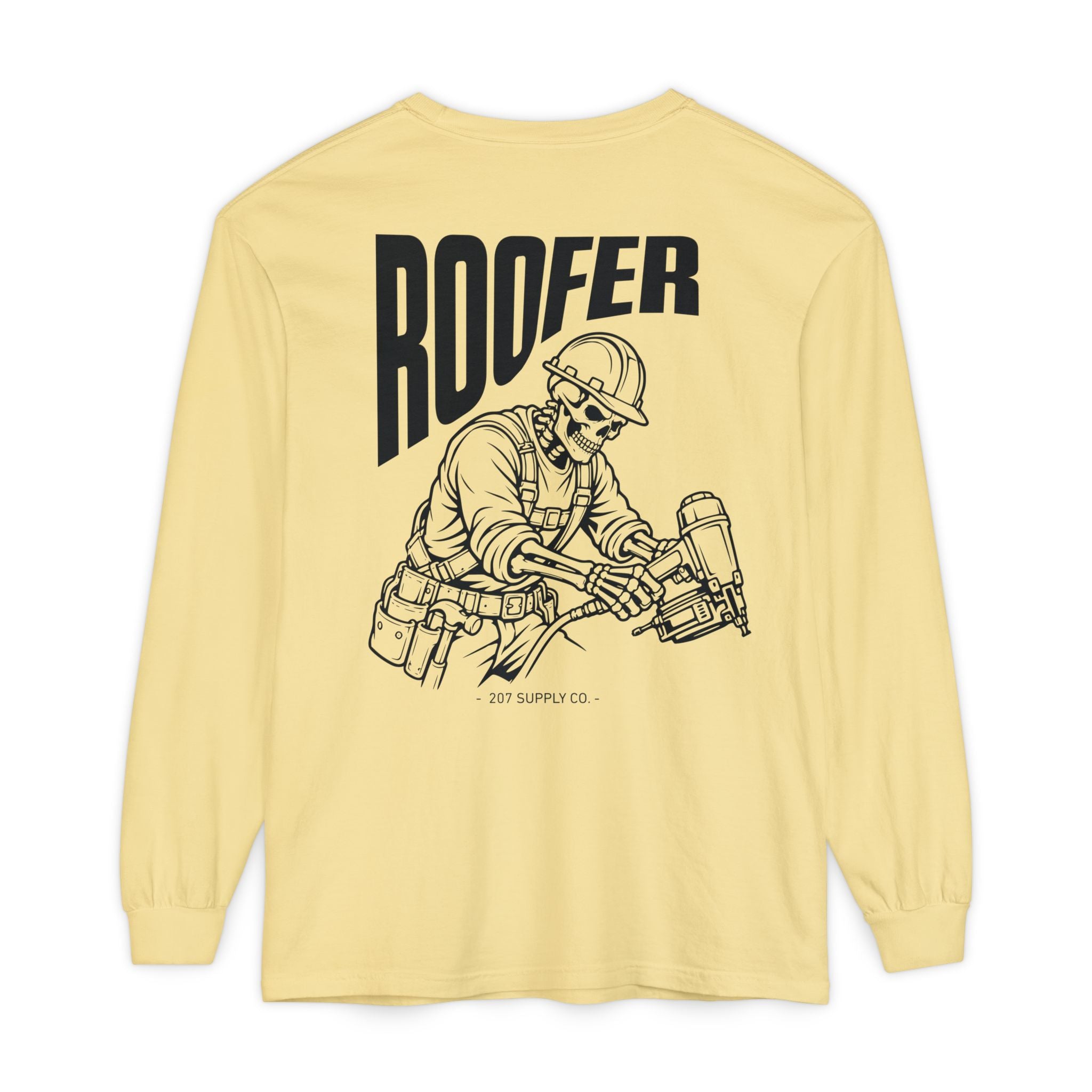 Roofer Skull Long Sleeve