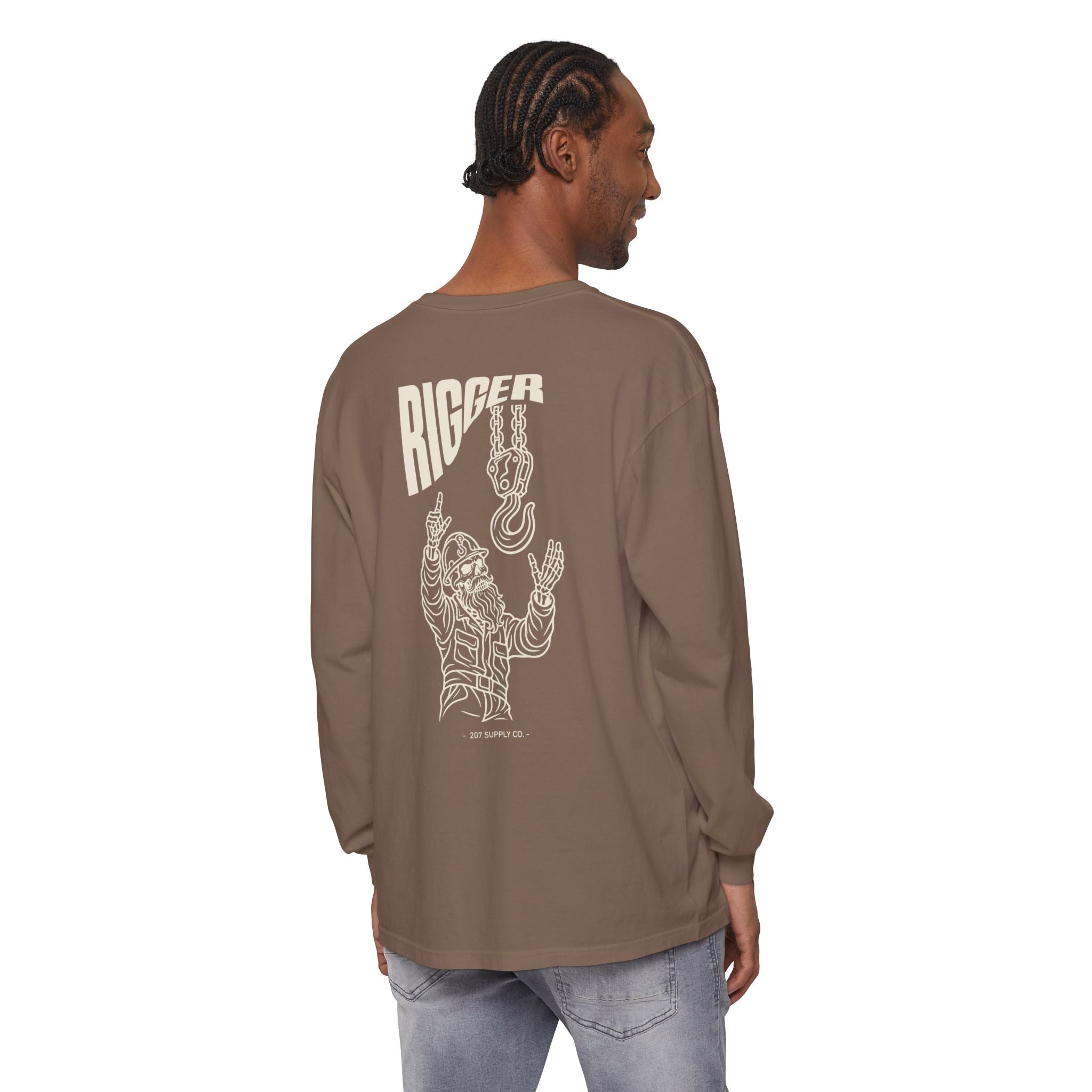 Rigger Skull Long Sleeve - Dark