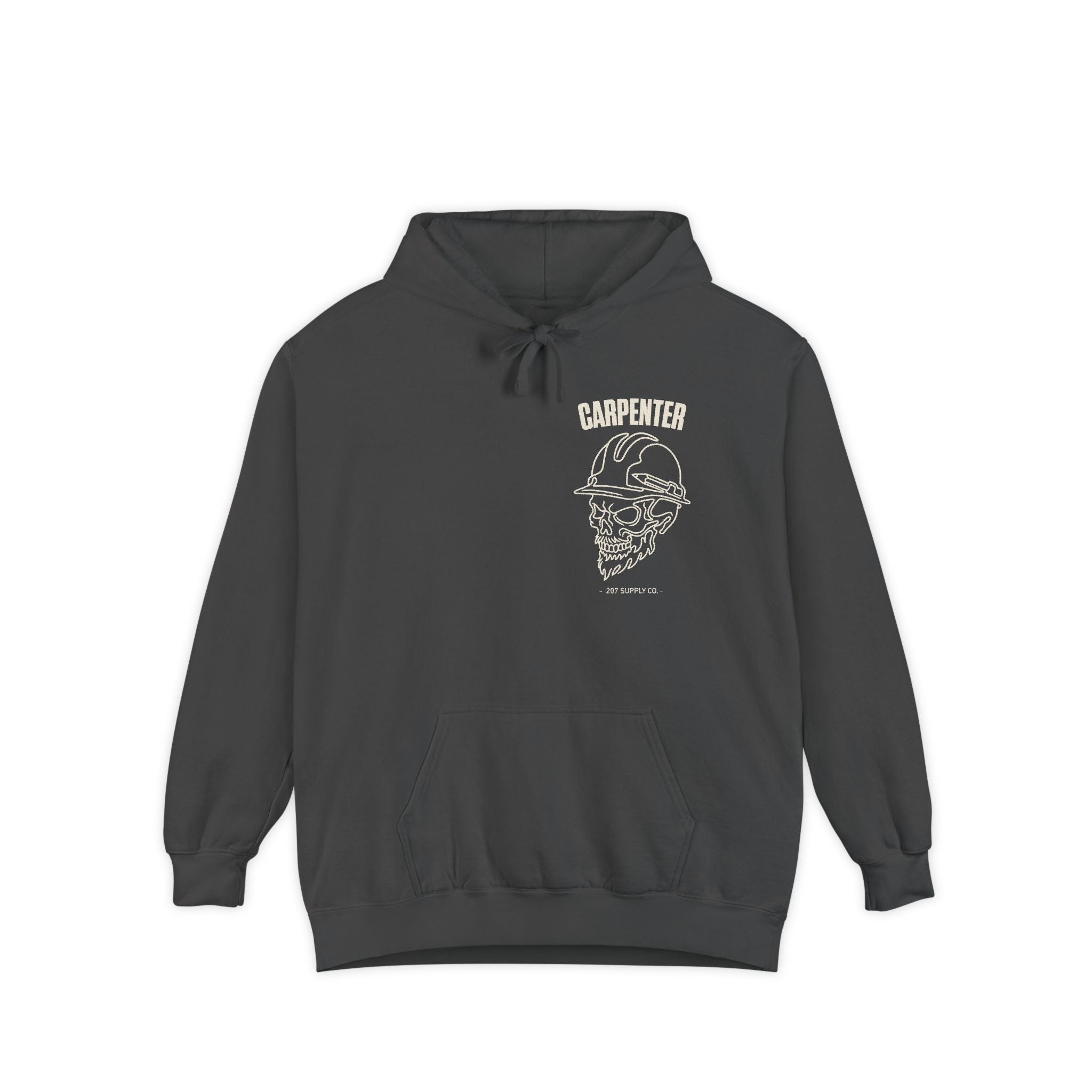 Carpenter Skull Hoodie - Dark