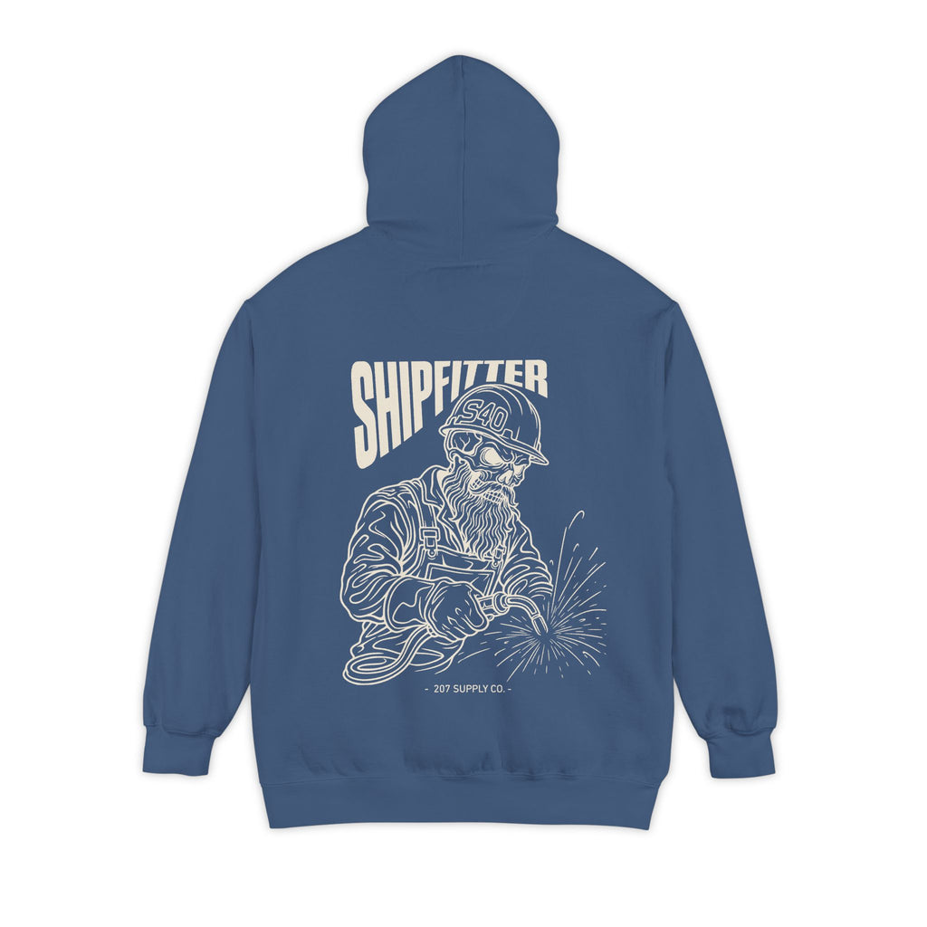 Shipfitter Skull Hoodie - Dark