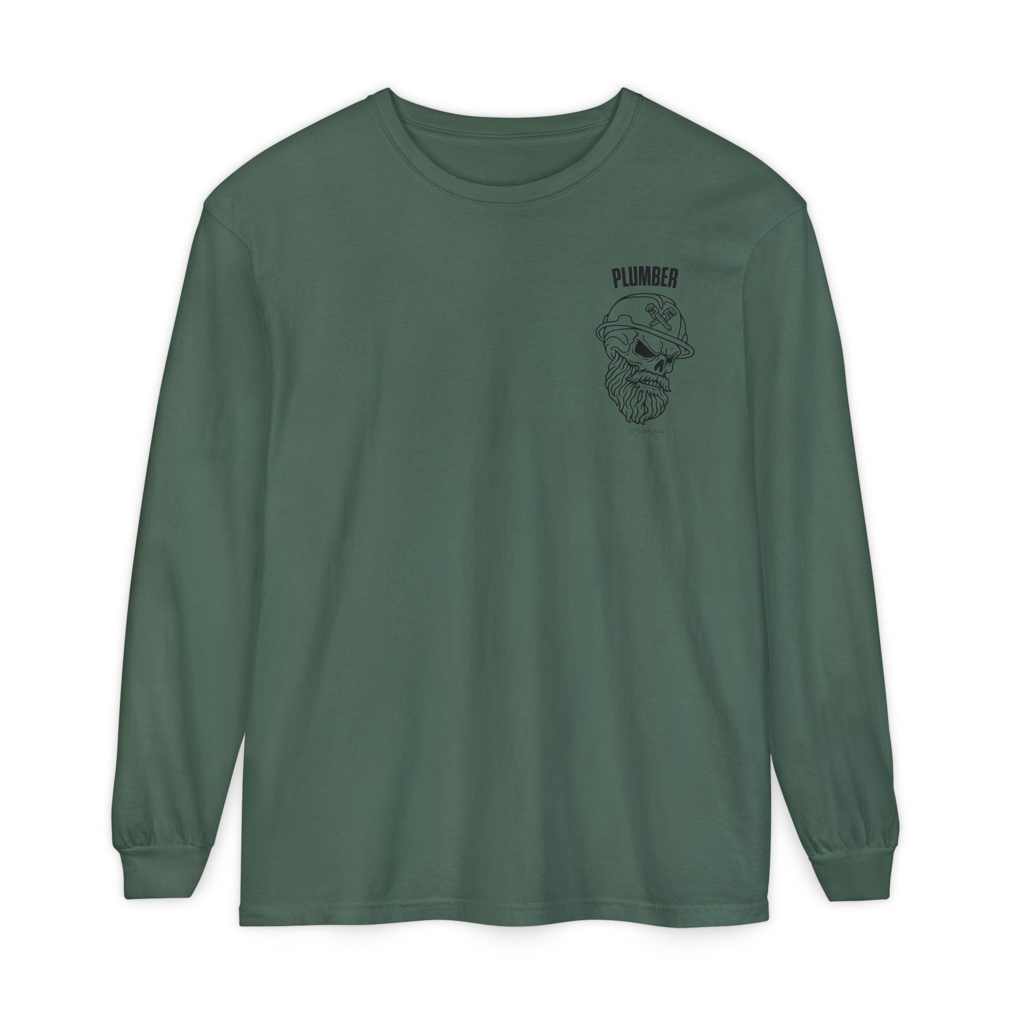 Plumber Skull Long Sleeve
