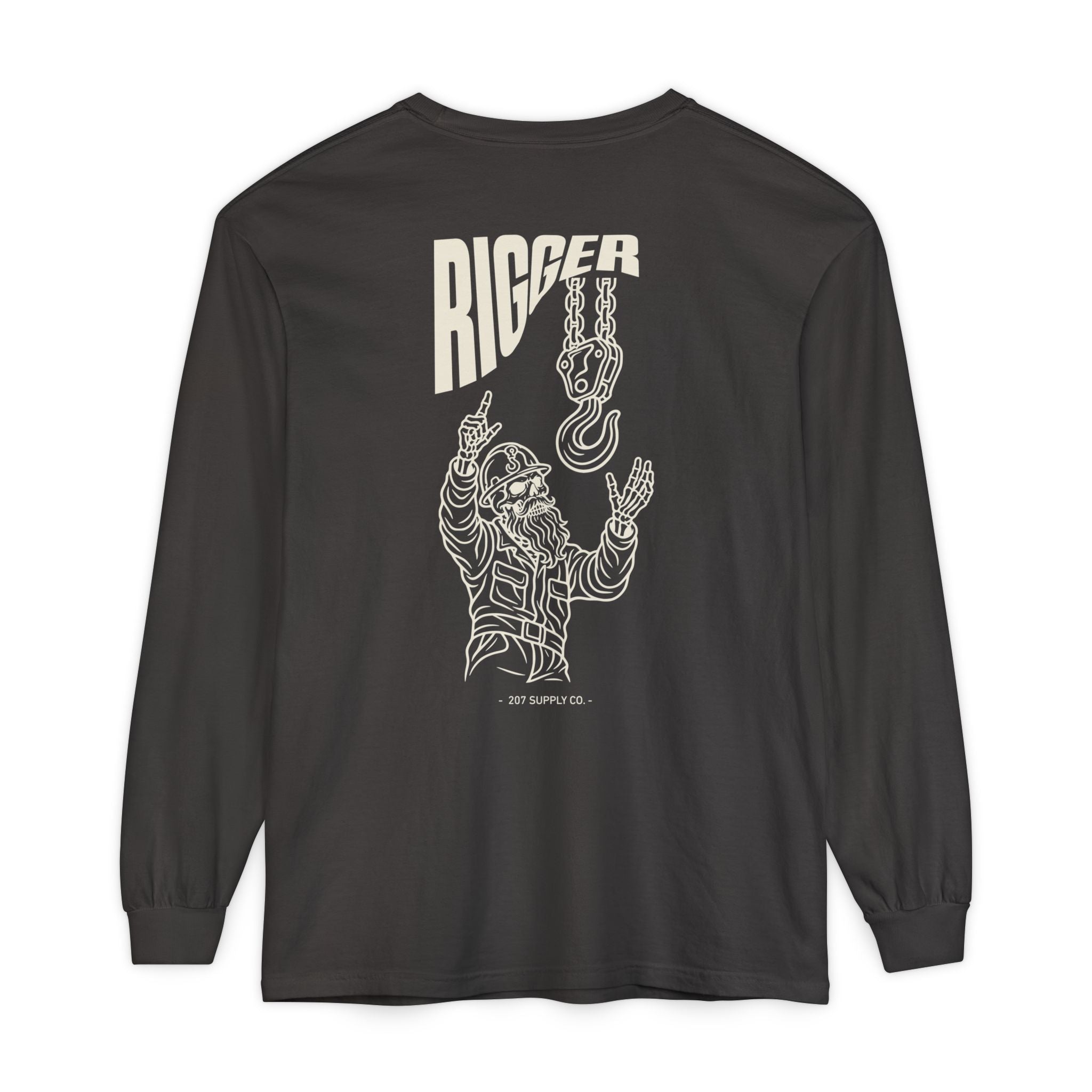 Rigger Skull Long Sleeve - Dark