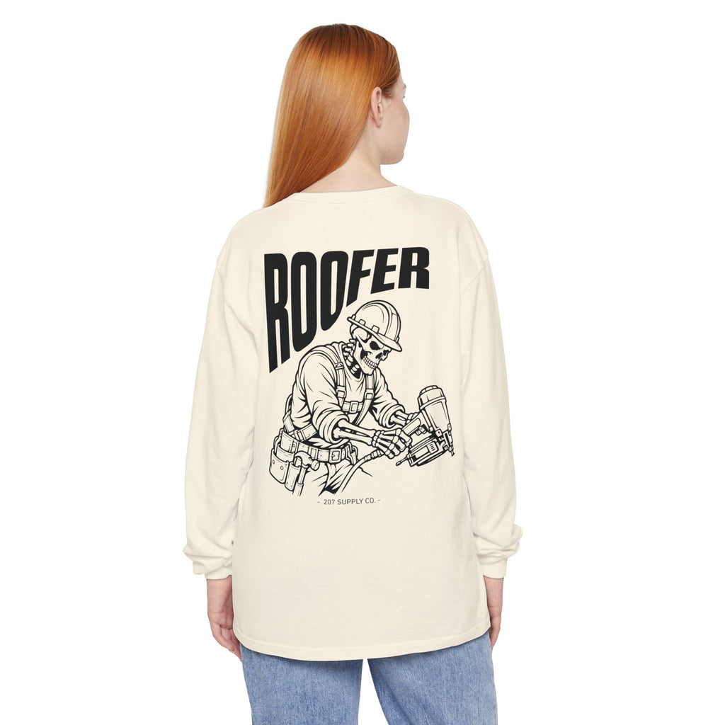 Roofer Skull Long Sleeve