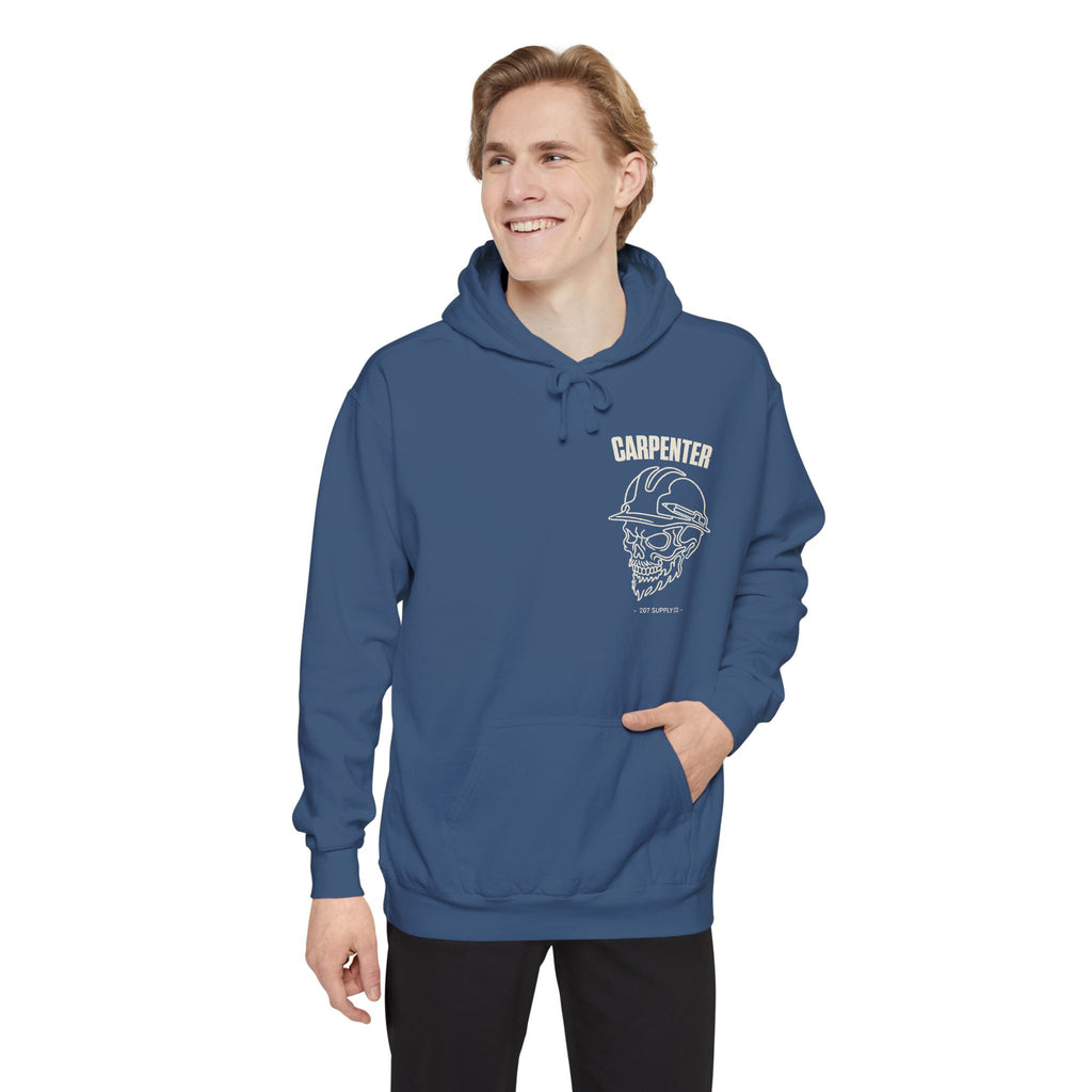 Carpenter Skull Hoodie - Dark