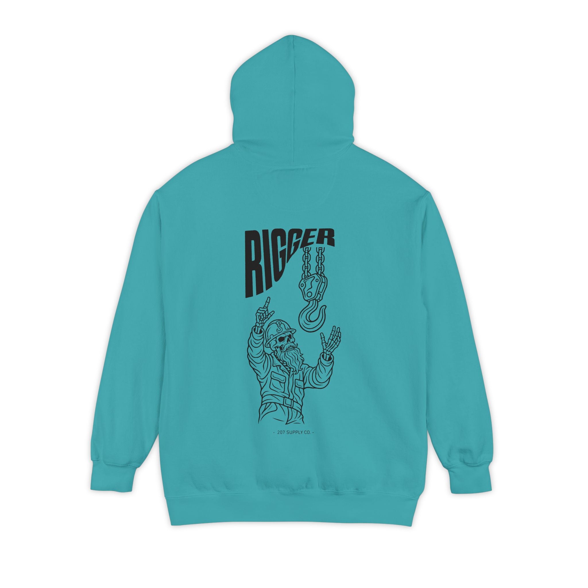 Rigger Skull Hoodie