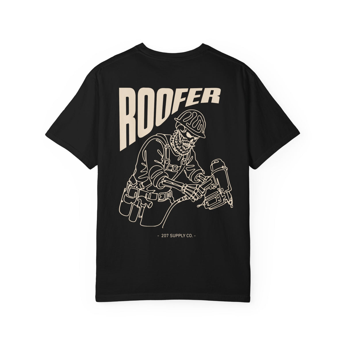 Roofer Skull Tee - Dark