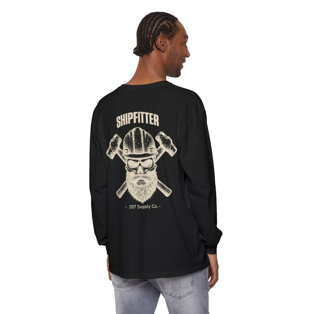 Shipfitter Skull & Hammer Long Sleeve - Dark Colors