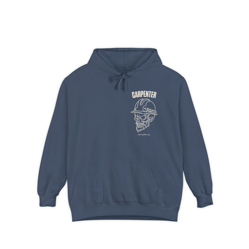 Carpenter Skull Hoodie - Dark
