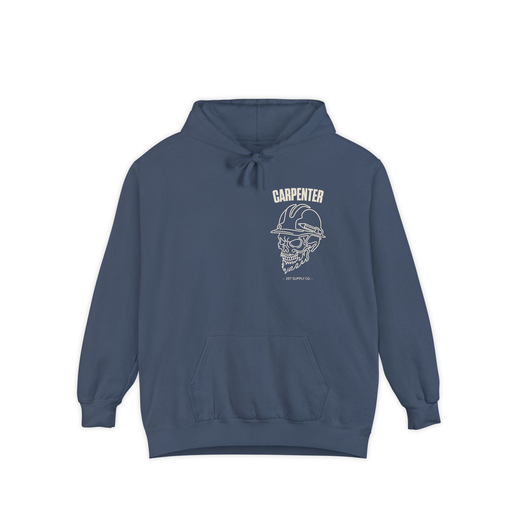 Carpenter Skull Hoodie - Dark