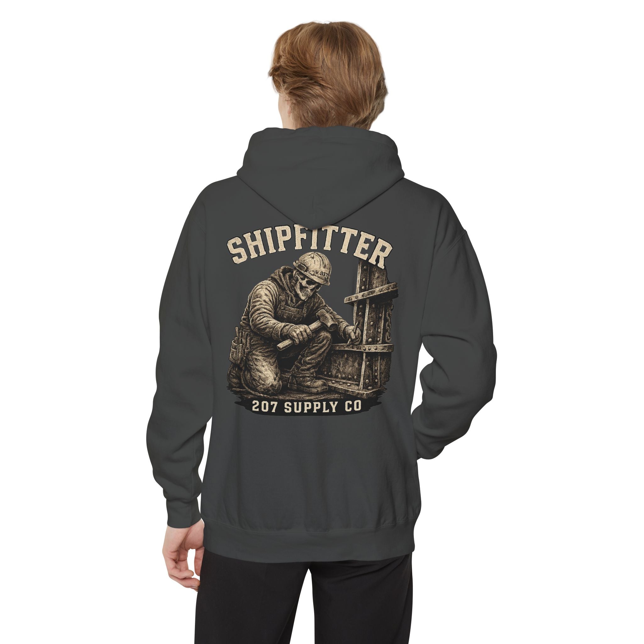 Premium Shipfitter Hoodie — Premium Garment-Dyed