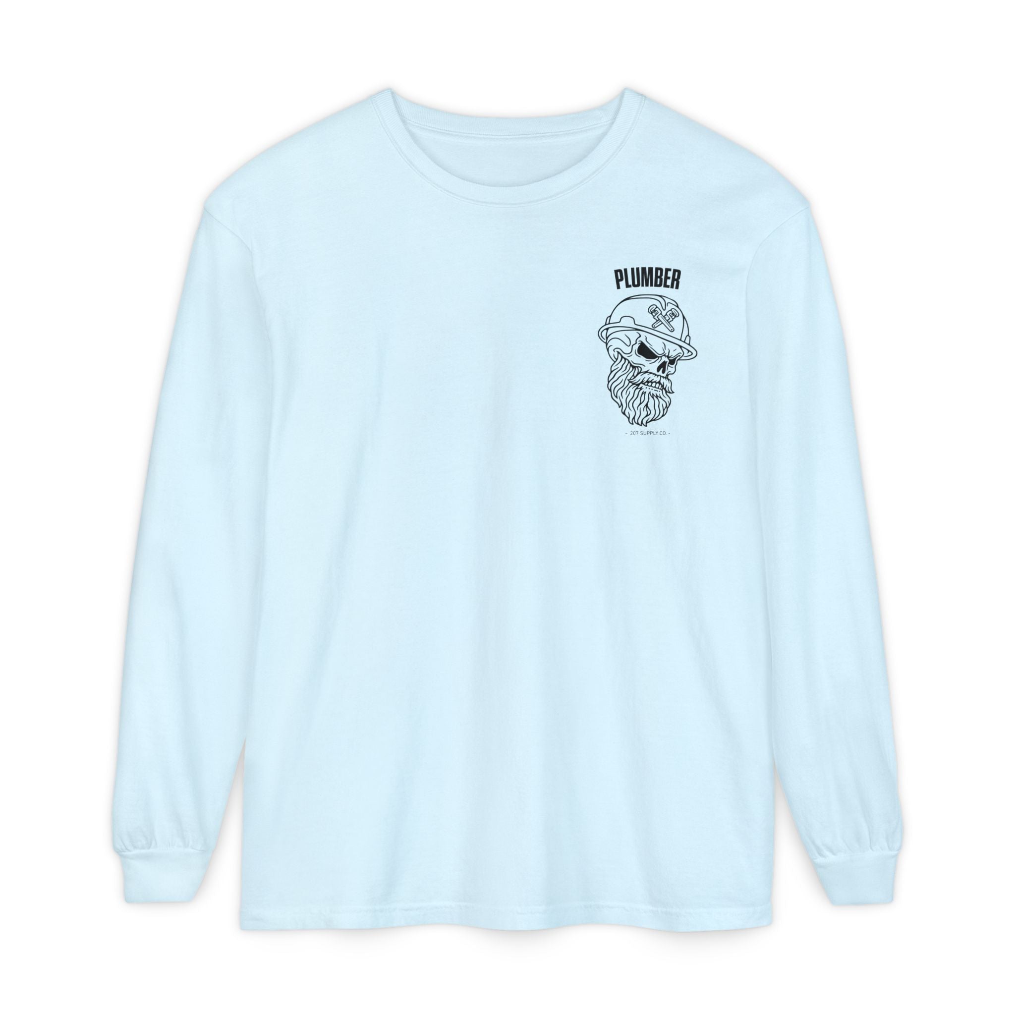 Plumber Skull Long Sleeve