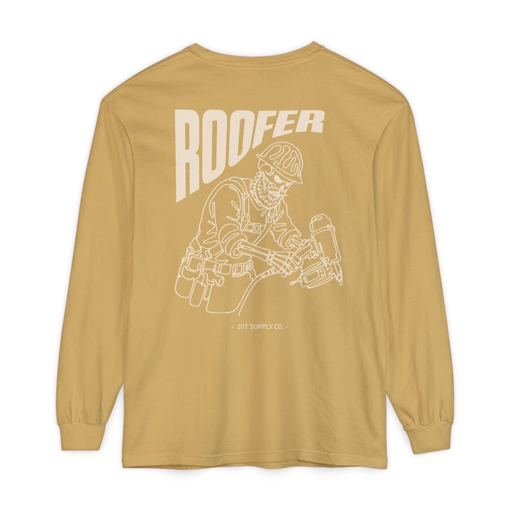 Roofer Skull Long Sleeve - Dark