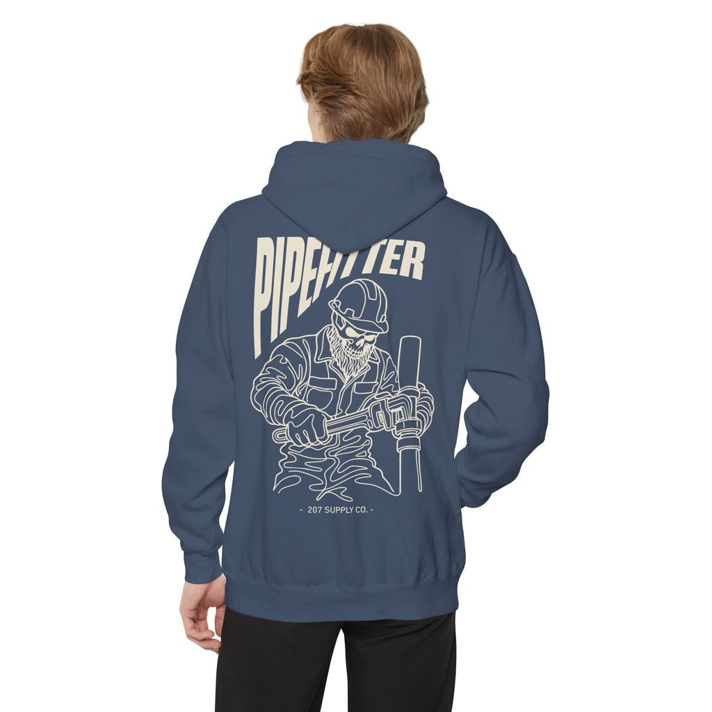 Pipefitter Skull Hoodie