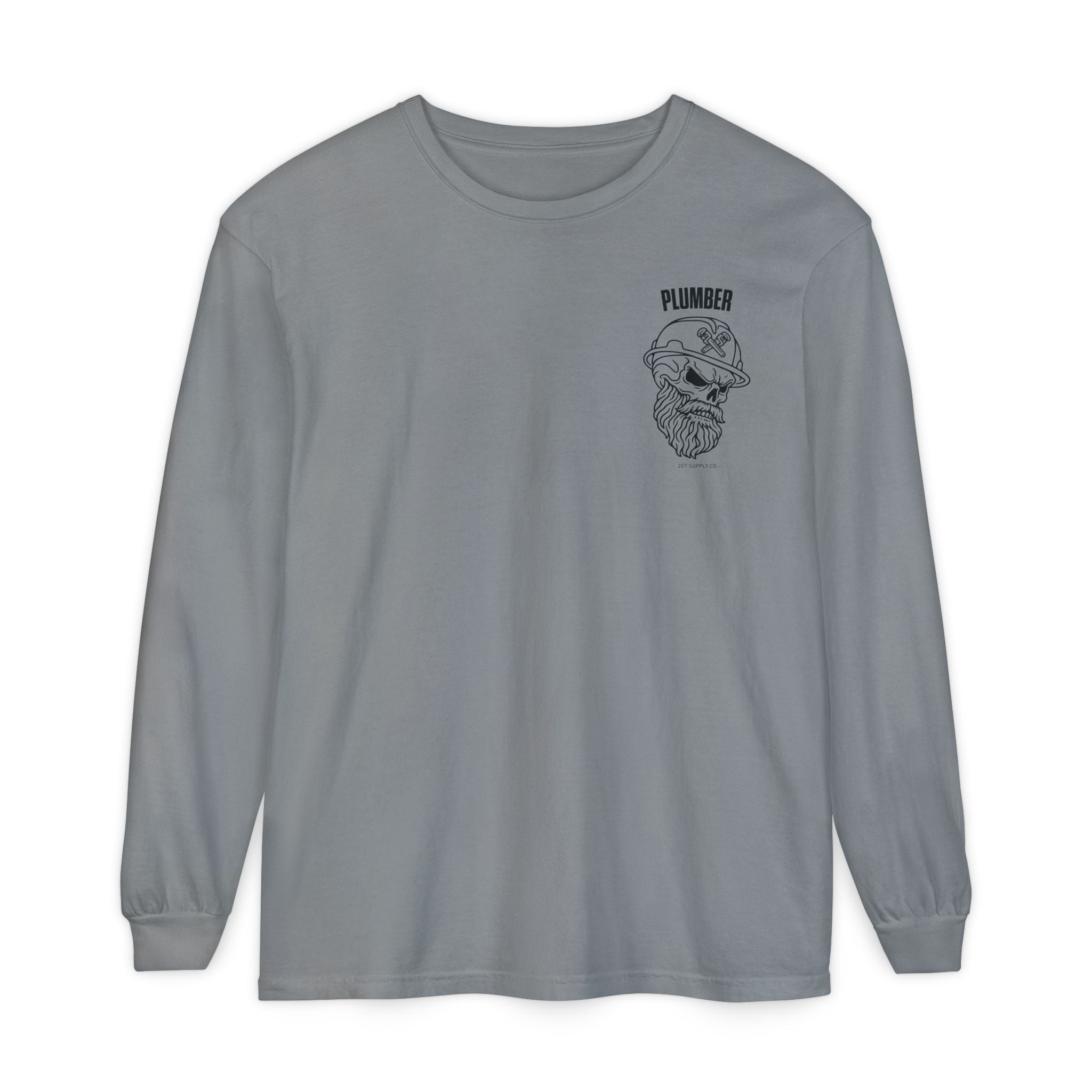 Plumber Skull Long Sleeve