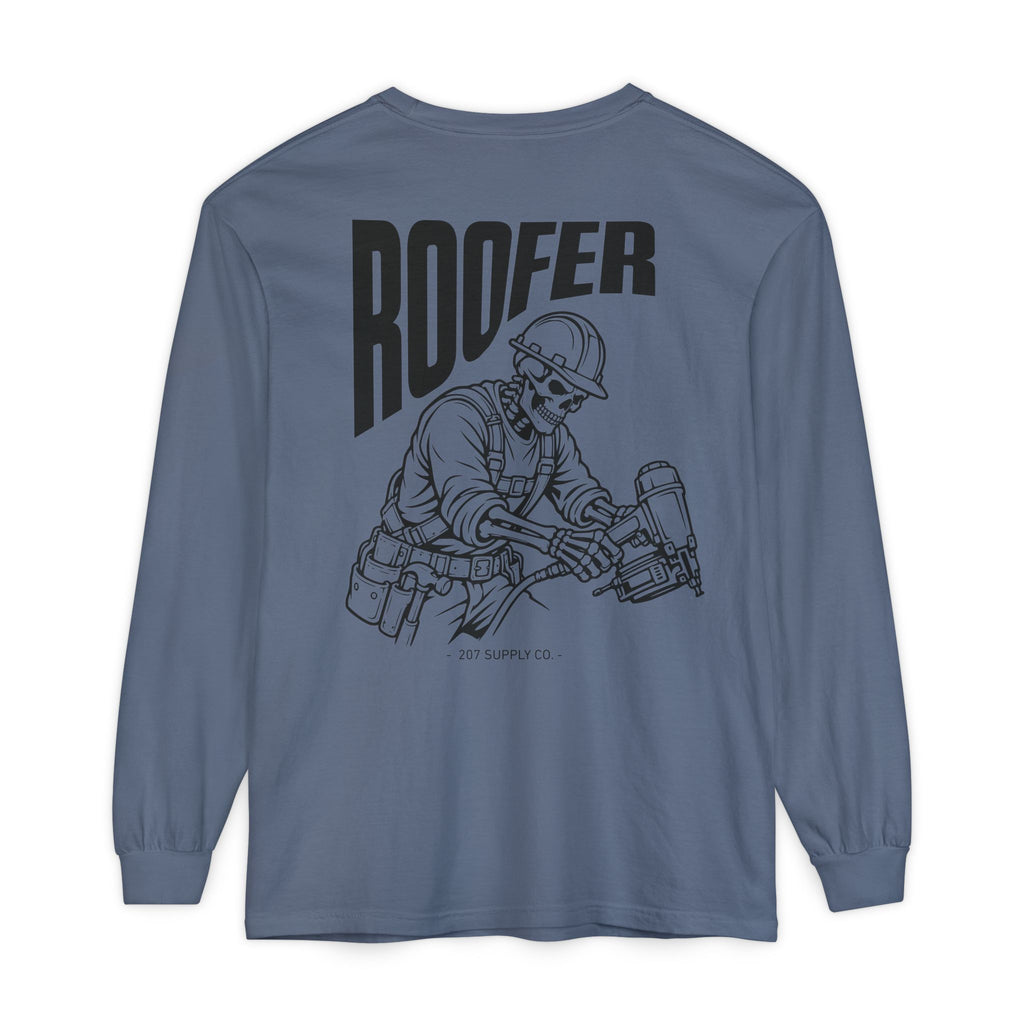 Roofer Skull Long Sleeve
