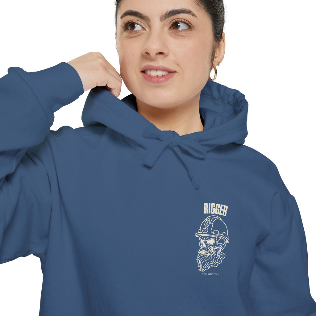 Rigger Skull Hoodie - Dark
