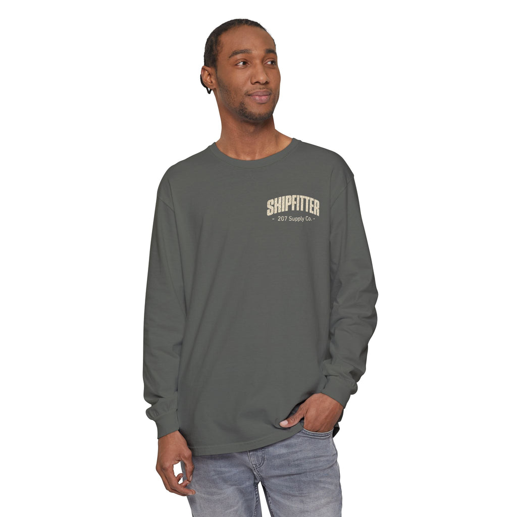 Shipfitter Skull & Hammer Long Sleeve - Dark Colors