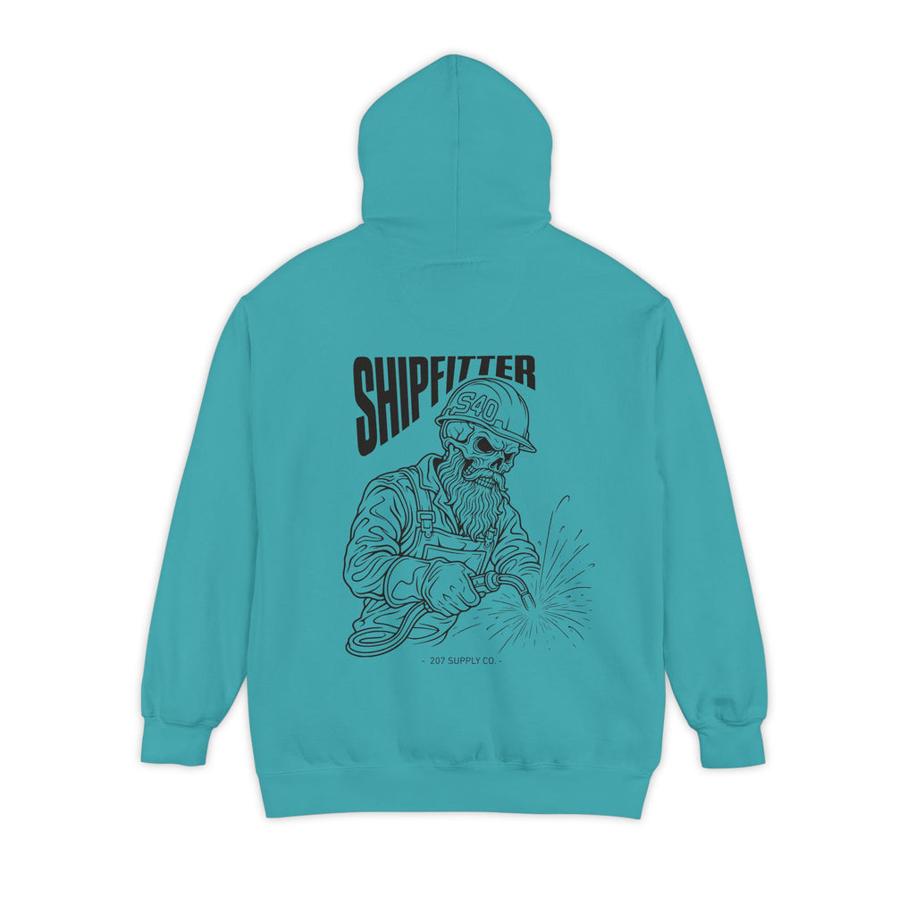 Shipfitter Bearded Skull Hoodie