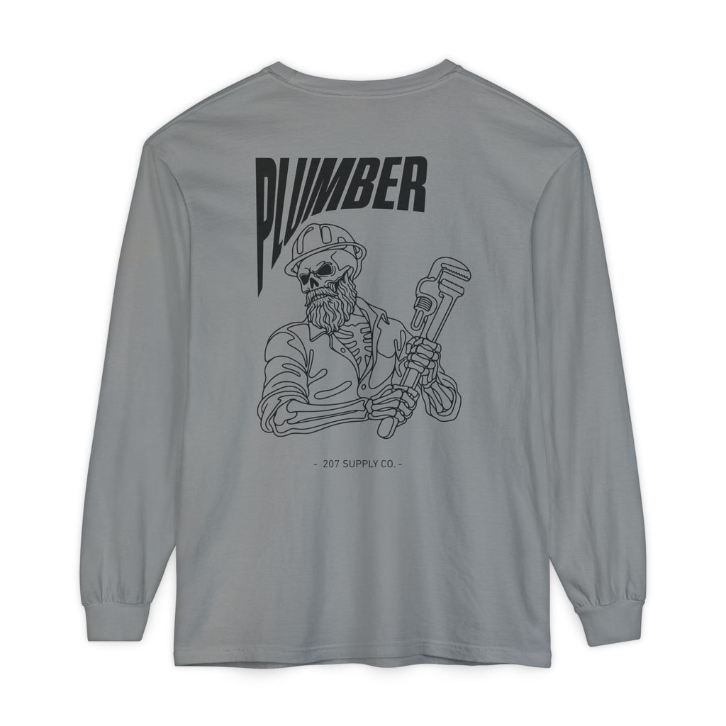 Plumber Skull Long Sleeve
