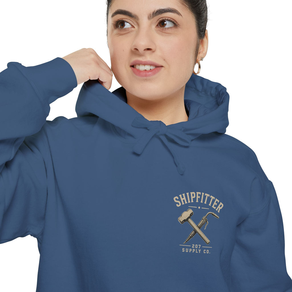 Premium Shipfitter Hoodie — Premium Garment-Dyed