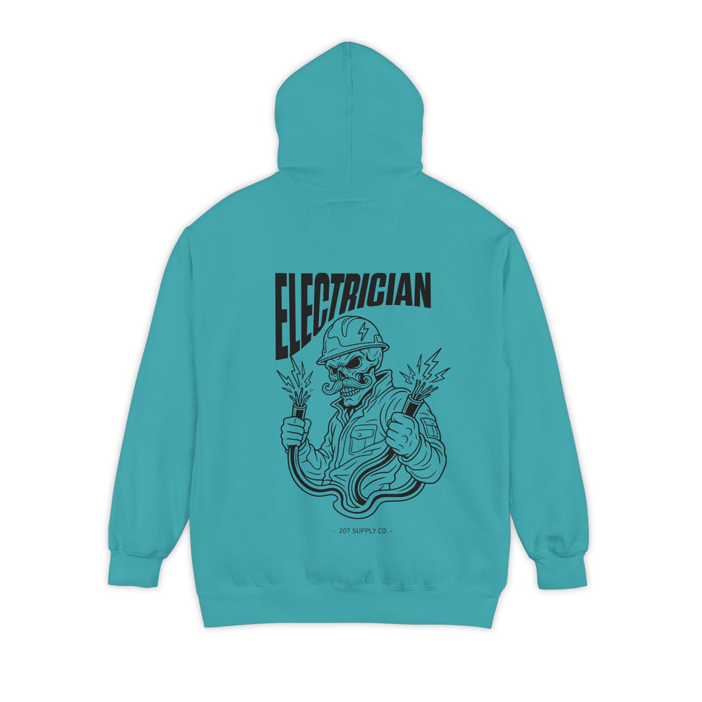 Electrician Skull Hoodie