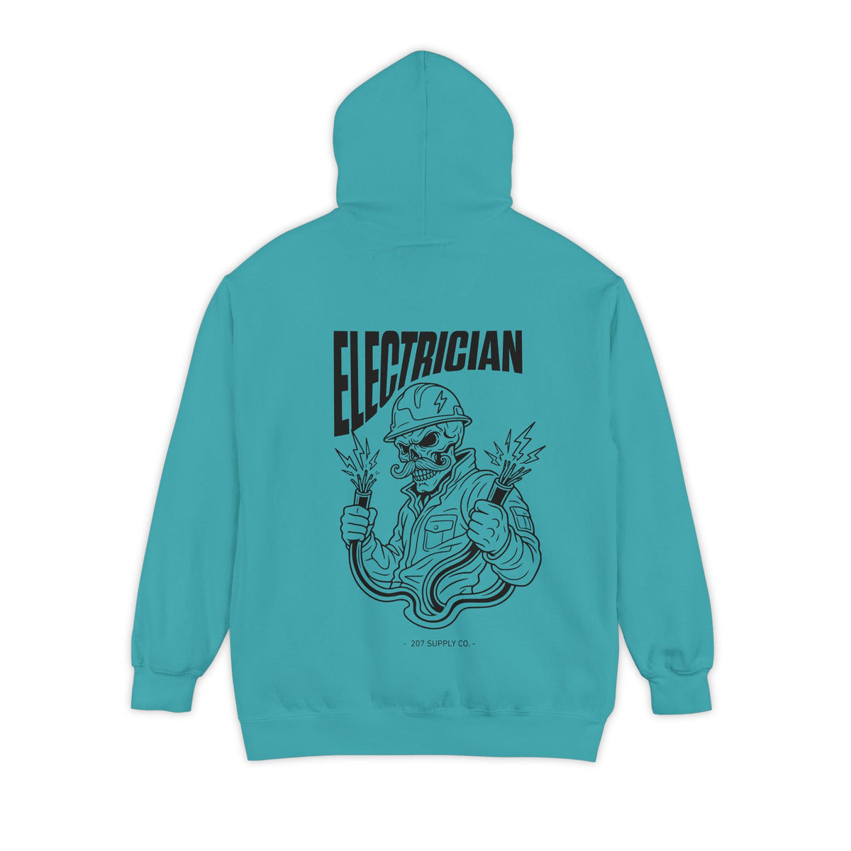 Electrician Skull Hoodie