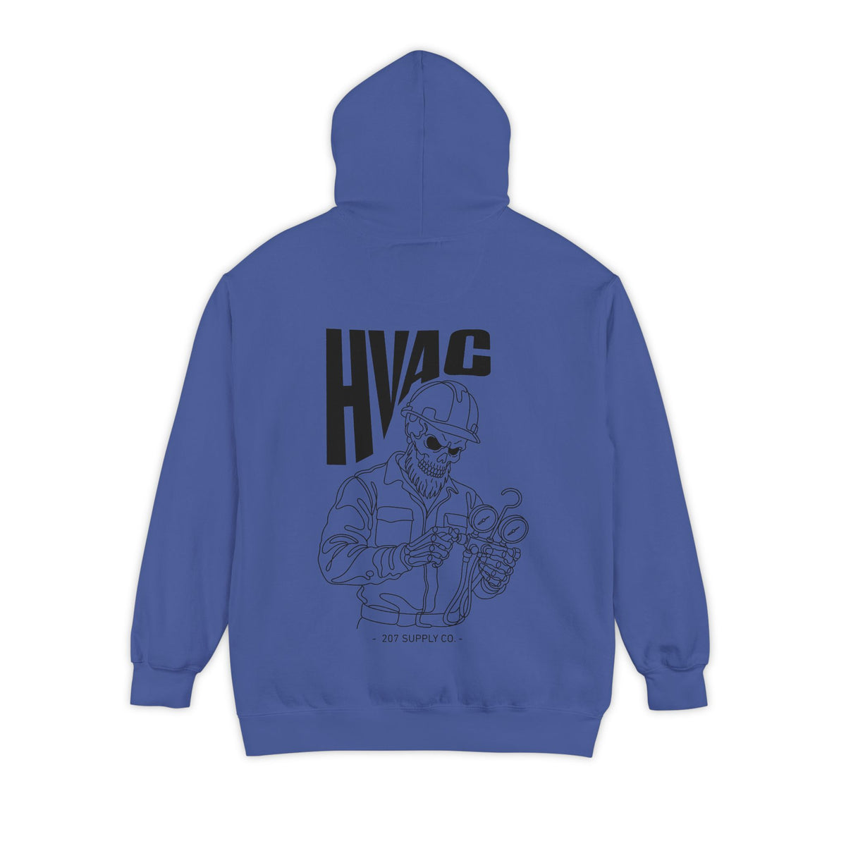 HVAC Skull Hoodie