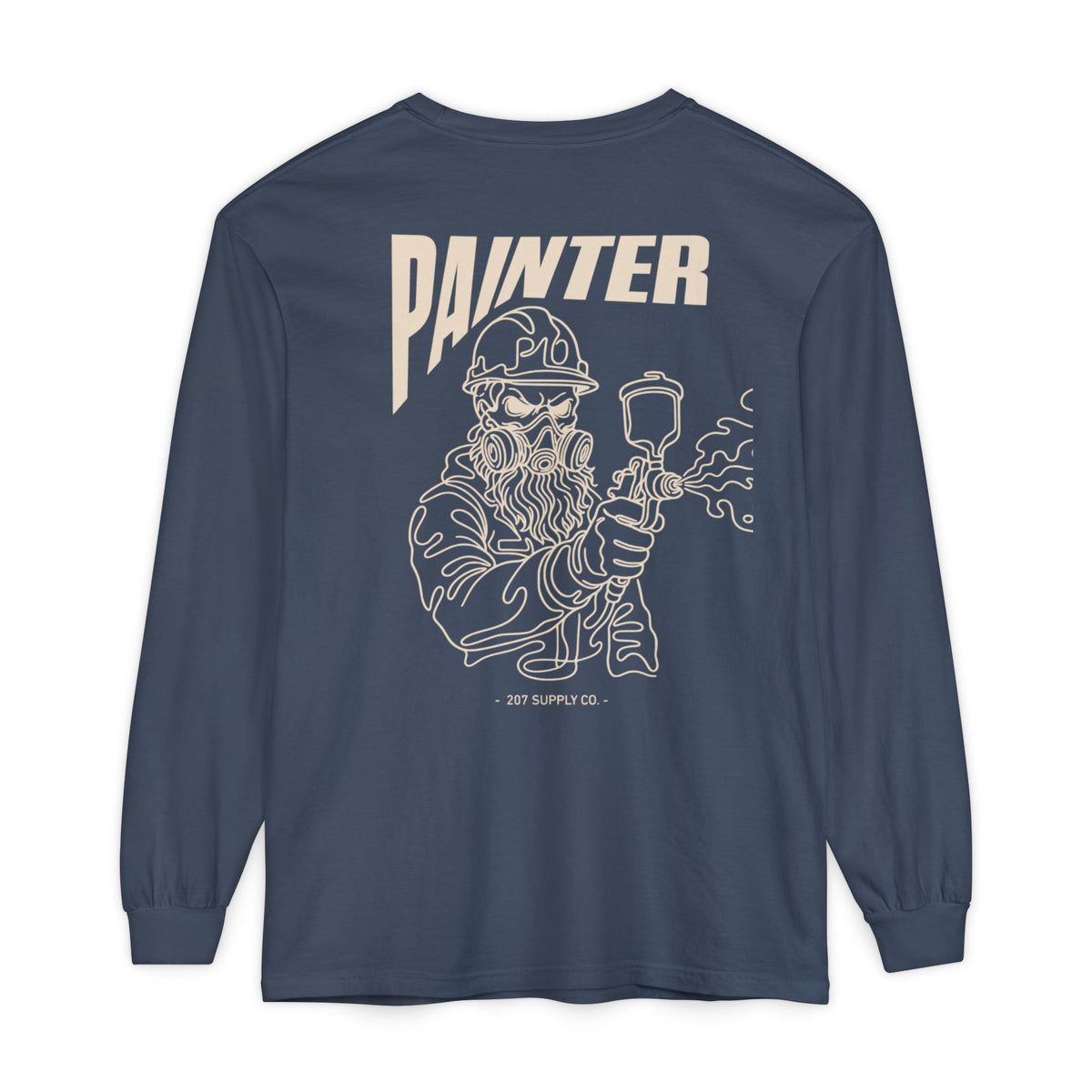Painter Skull Long Sleeve - Dark