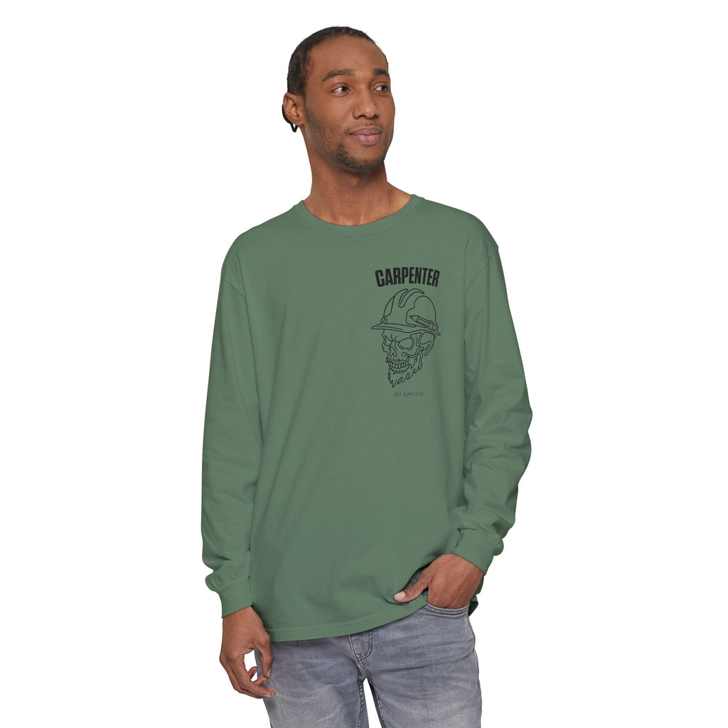 Carpenter Skull Long Sleeve Tee