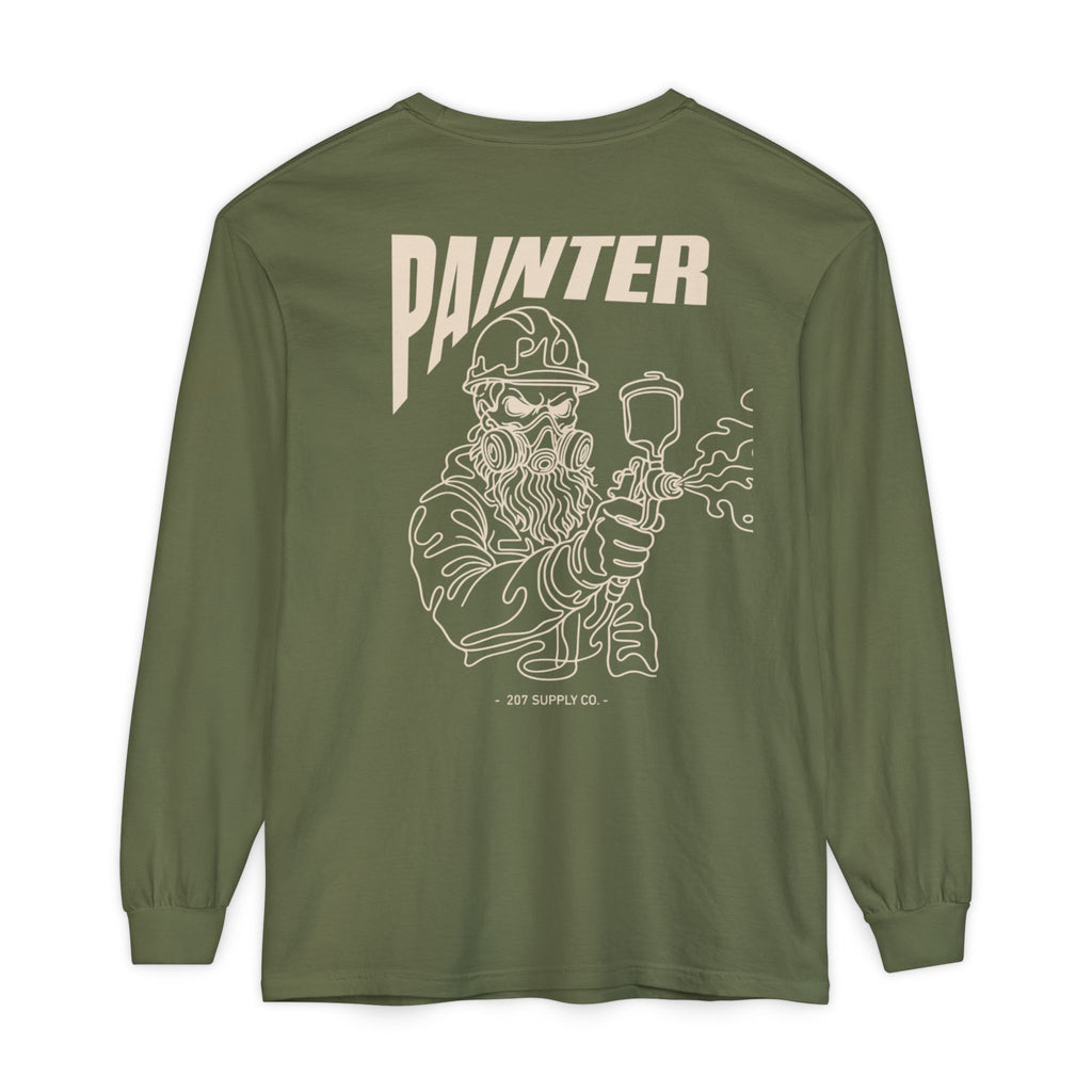 Painter Skull Long Sleeve - Dark