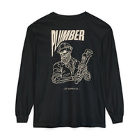 Plumber Skull Long Sleeve Tee - Dark